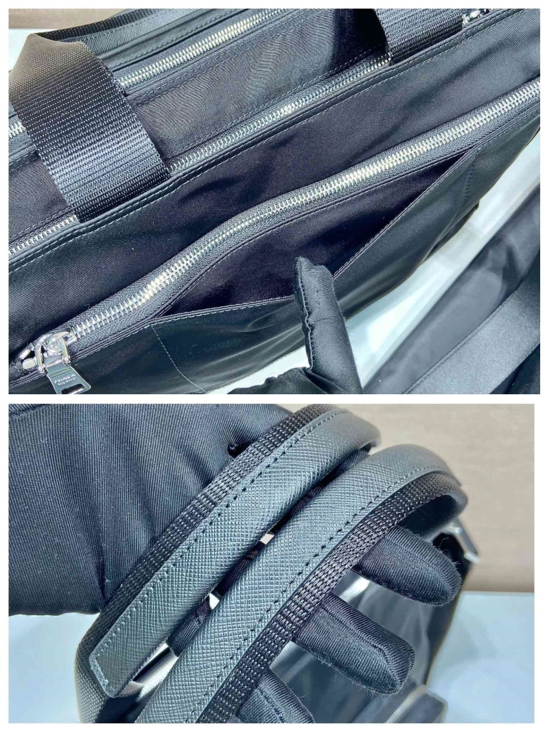 Pra*a top handle bags